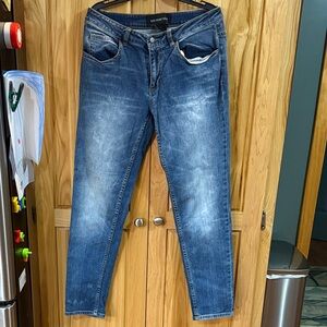 Who What Wear Dark Blue Slim Jeans